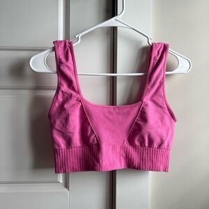 FP Movement Good Karma Square Neck Sports Bra Size M/L Magenta